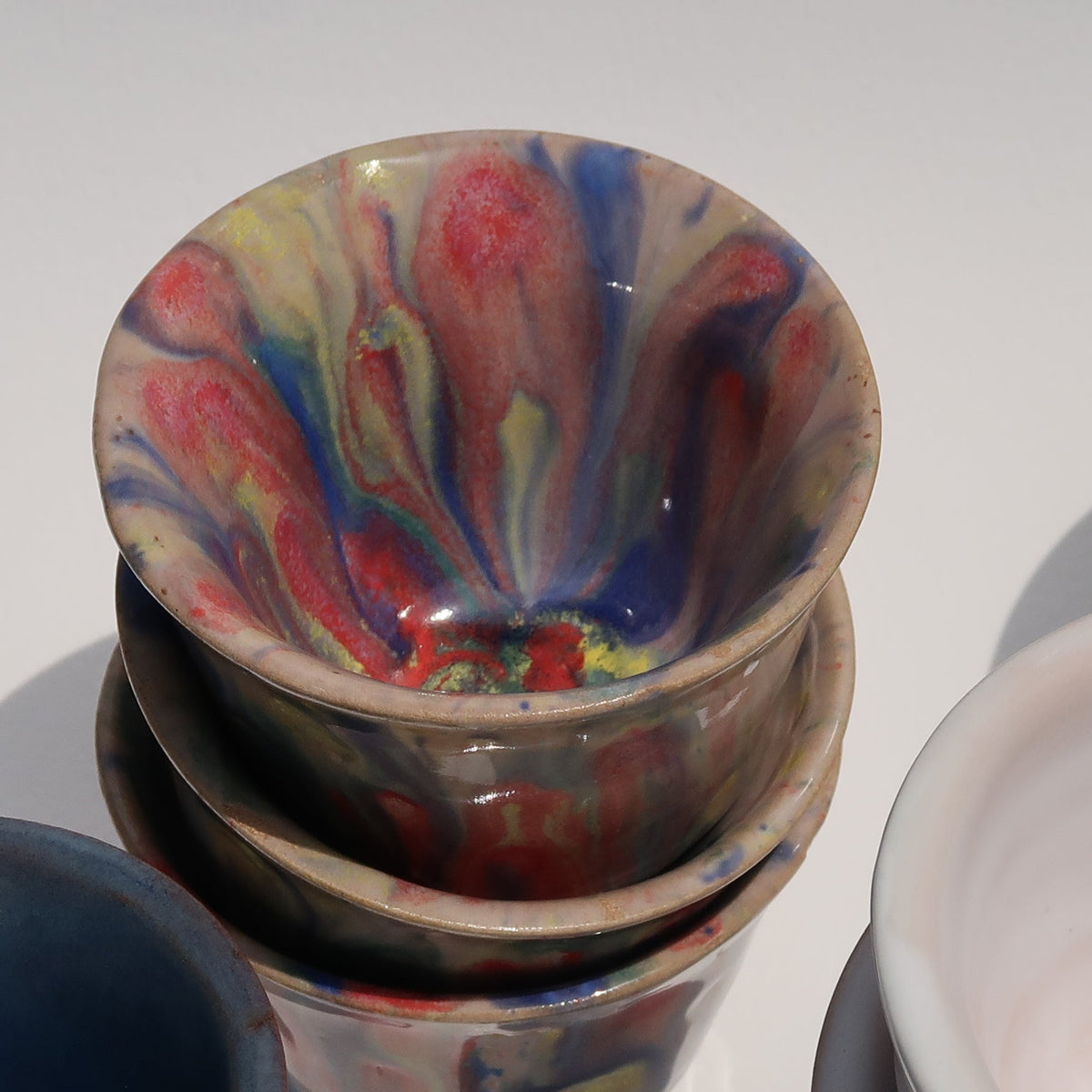 Local Finyal; Rainbow Glaze
