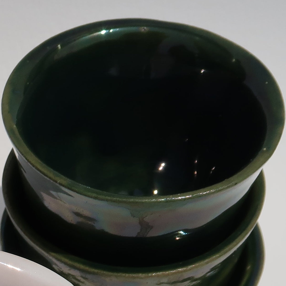 Local Finyal; Green glaze