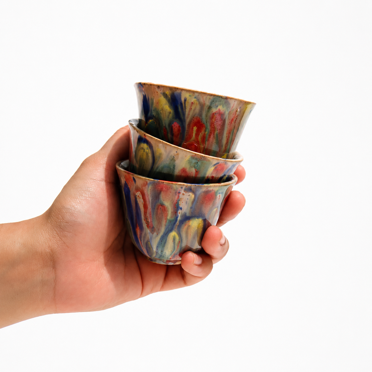 Local Finyal; Rainbow Glaze